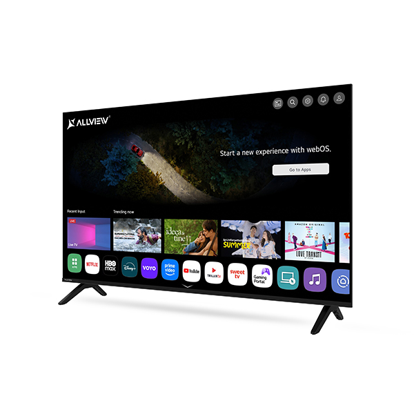Allview duce experiența vizuală la un nou nivel: Seria WiPlay6301 primește un model QLED cu webOS integrat