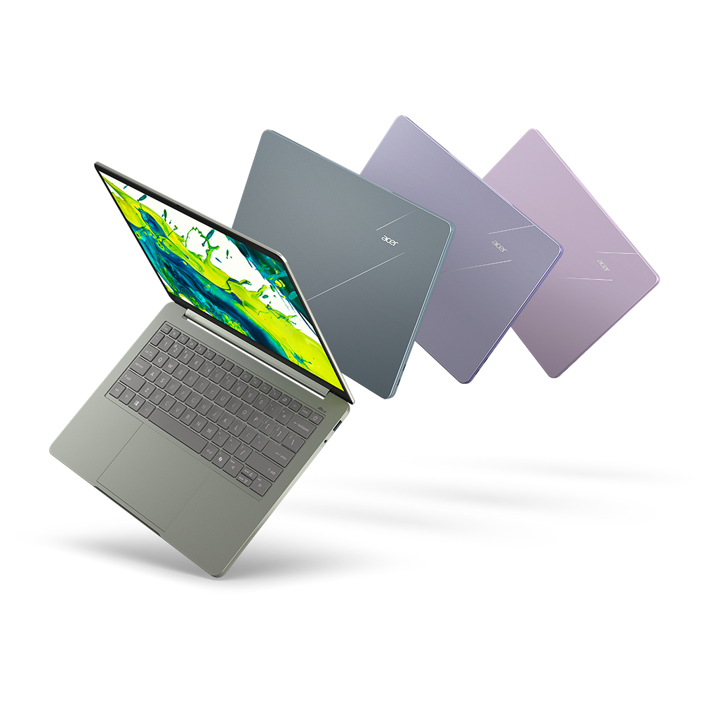 Acer lansează noile laptopuri Swift Air 14 și Swift Spin 14 AI: Performanță de top și capabilități avansate de AI