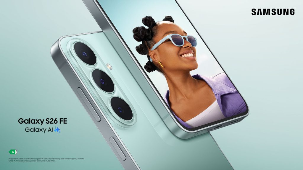 Samsung lansează Galaxy S26 FE cu interfața One UI 9 și funcții Galaxy AI