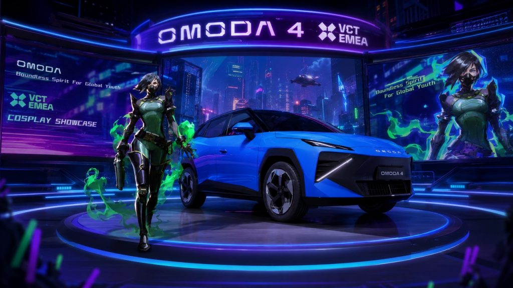 OMODA este Partenerul Auto Oficial al Marii Finale VCT EMEA 2026 de la Barcelona