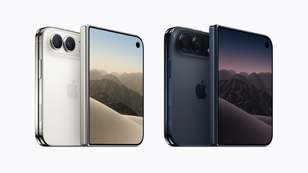 Revoluție la Apple: a fost prezentat iPhone Duo, primul smartphone pliabil din istoria companiei